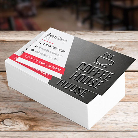 Matt + UV Business Cards photo