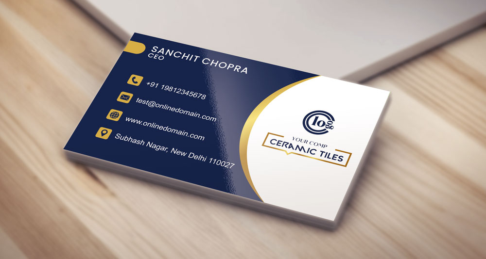 Gloss Lamination Business Card photo