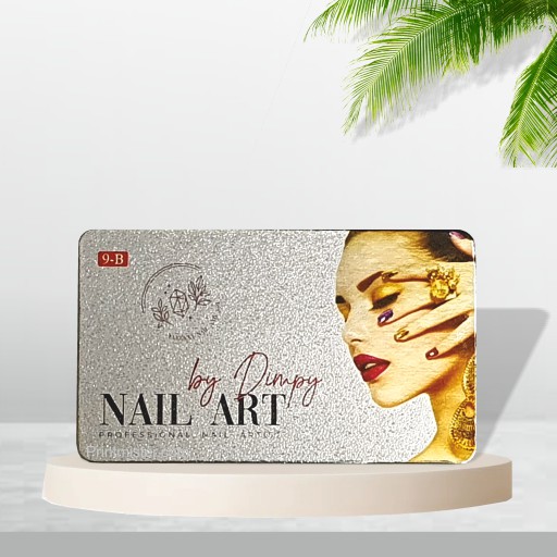 Metallic Printing + Drip-off Business Card 500 GSM photo