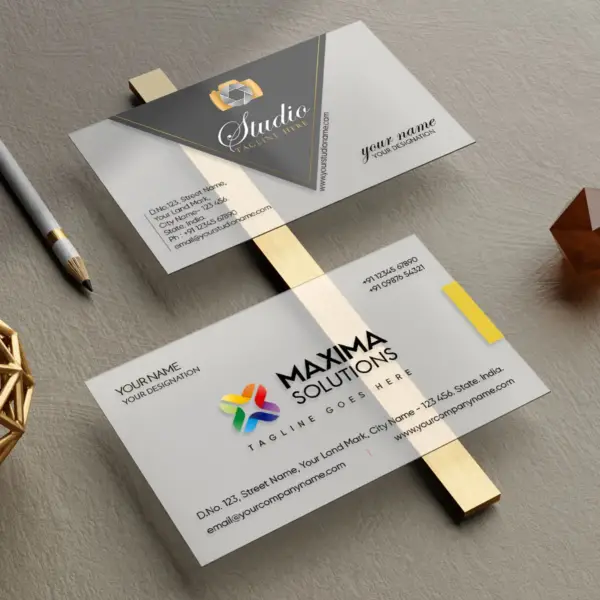 Transparent Business Card photo