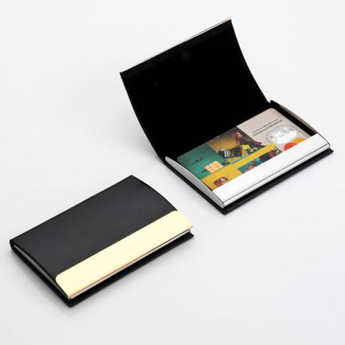 Leather Horizontal Business Card Holders photo