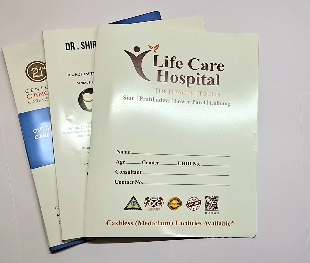 Premium PVC Files for Hospitals & Diagnostic Centers photo