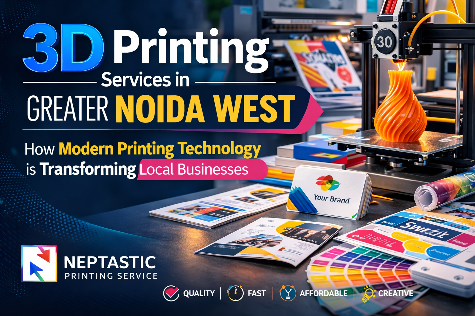 3D Printing Services in Greater Noida West: How Modern Printing Technology is Transforming Local Businesses