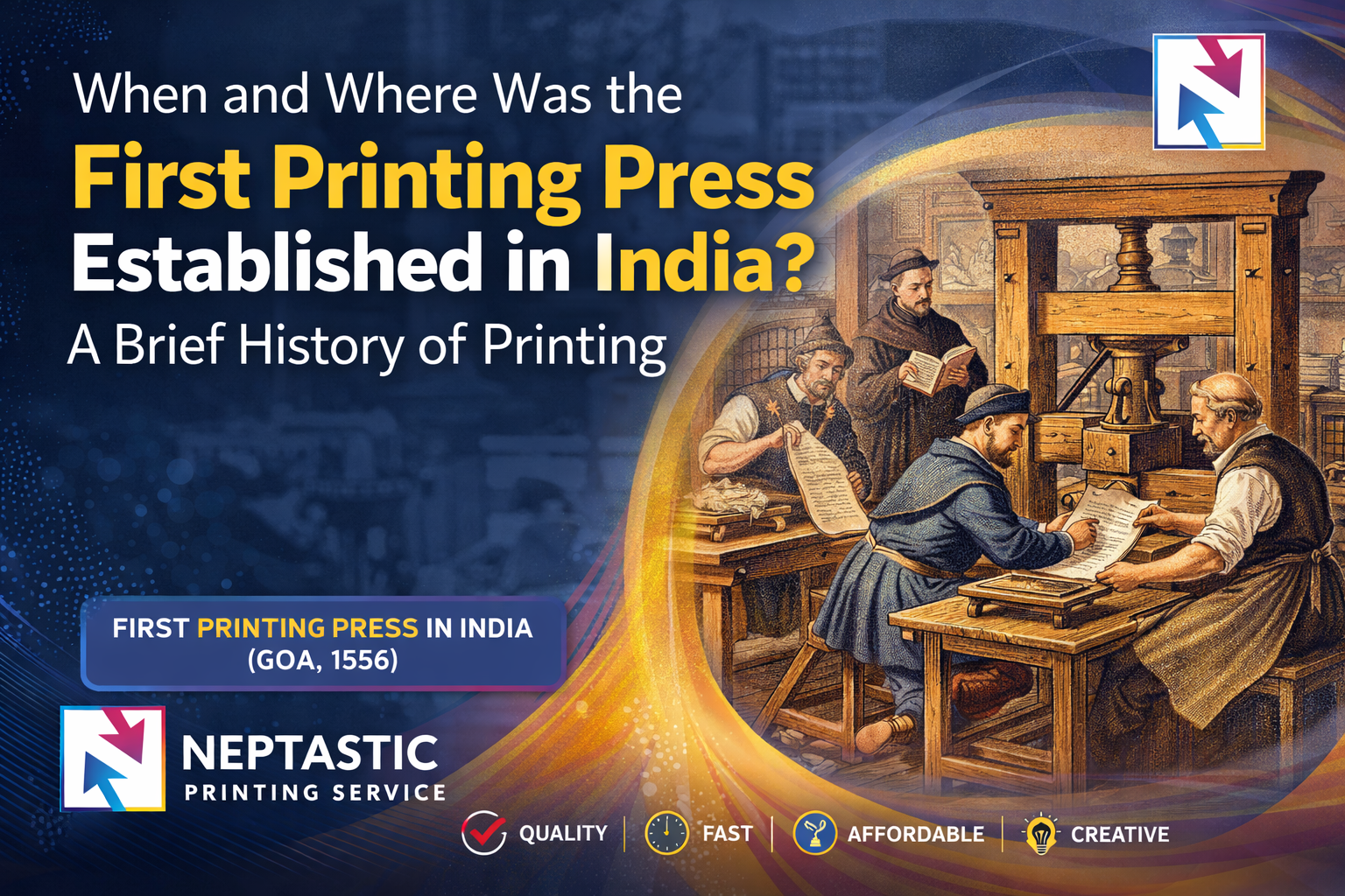 When and Where Was the First Printing Press Established in India? A Brief History of Printing